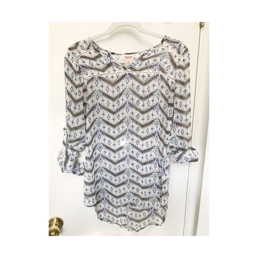 Aztec Print Tunic (Goes Great w/ Leggings!) SZ S
